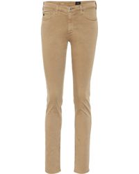 AG Jeans Skinny Jeans The Prima Ankle - Braun