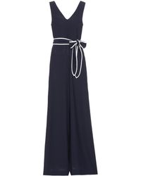 Diane von Furstenberg Jumpsuit aus Crêpe - Blau