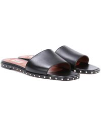 valentino rockstud jelly slides