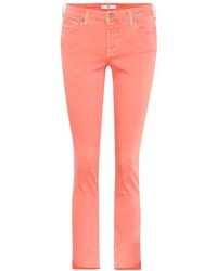 7 For All Mankind Jeans Pyper skinny cropped - Rosa