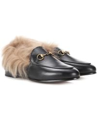 gucci jordaan fur