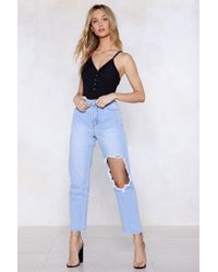 nasty gal ripped jeans