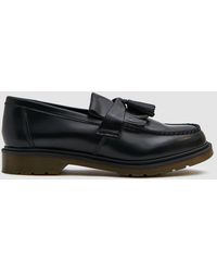 Dr. Martens Burgundy Leather Loafers for Men - Lyst