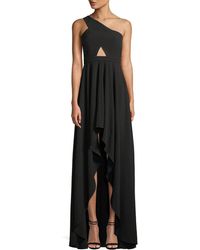 fame and partners cutout mermaid gown