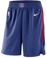 Lyst - Nike Dallas Mavericks Icon Edition Swingman Men's Nba Shorts ... Nike - La Clippers Icon Edition Swingman Men's Nba Shorts - Lyst