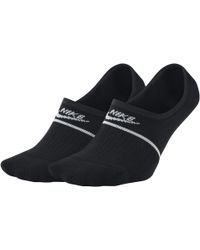 Nike Fantasmini SNEAKR Sox Essential (2 paia) - Nero