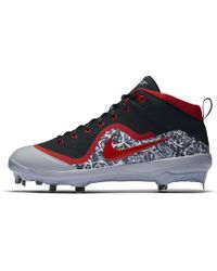 Lyst - Nike Force Zoom Trout 4 Men's Turf Baseball Shoe in Red for Men Nike - Force Air Trout 4 Pro Men's Baseball Cleats - Lyst