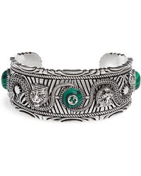 Gucci Garden Bracelet In Silver - Metallic