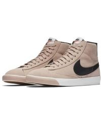 Lyst - Nike Blazer Mid Suede High-top Sneakers in Blue Nike - Blazer Mid Vintage Sneakers - Lyst