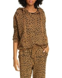 monrow leopard sweatshirts