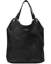 Lyst Isabella Fiore Lotus Leather Drawstring Bag In Red Urban Originals Lotus Vegan Leather Hobo Lyst