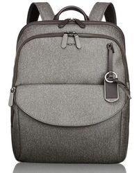 tumi earl grey backpack