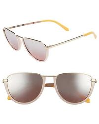 burberry trench collection square frame sunglasses