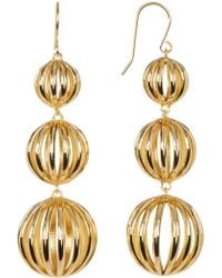 Women S Trina Turk Jewelry Page 33 Trina Turk Open Bead Triple Drop Earrings Lyst