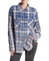 free people flannel jacket