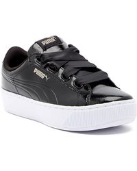 puma vikky platform ribbon weiss puma vikky platform ribbon weiss