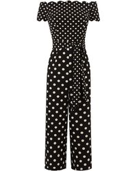 oasis botanical patched jumpsuit