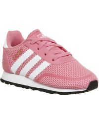 Adidas Originali Tre Strisce Blu Lyst Formatori Adidas Originali Tre Strisce Blu Lyst Formatori