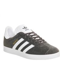 Adidas hombre 's Gazelle de encaje hasta zapatillas en negro para hombres Lyst Adidas hombre 's Gazelle de encaje hasta zapatillas en negro para hombres Lyst