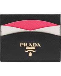 prada card holder with zipper