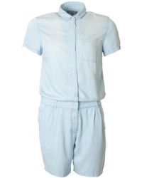 Shop Women's Tommy Hilfiger Jumpsuits from $35 | Lyst