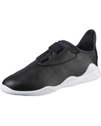 puma mostro black leather