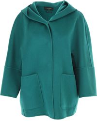 Max Mara Abrigo de Mujer - Verde