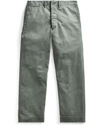 rrl slim fit cotton chino