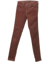 J Brand Cordhose - Braun