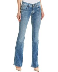 Hudson Jeans Krista Blue Glow Ankle Super Skinny Leg