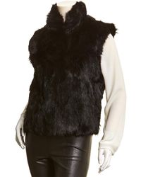 Adrienne Landau Vest - Black