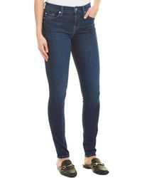 7 For All Mankind 7 For All Mankind Gwenevere Midnight Skinny Leg - Blue