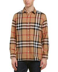burberry mens flannel