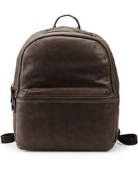 frye dylan leather backpack