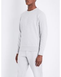 Richard james Marled Cotton Jogging Bottoms in Gray for Men | Lyst Richard James | Marl-pattern Cotton-jersey Sweatshirt | Lyst