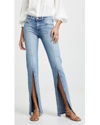 Hudson Jeans Nico Mid Rise Cigarette Jeans - Blue
