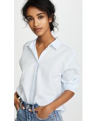Xirena Beau Button Down Shirt - Blue