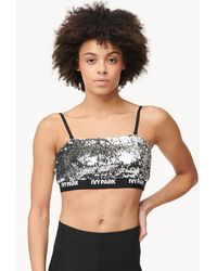 ivy park sequin bra