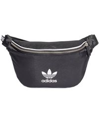 Lyst - Adidas Festival B Camo Men's Pouch In Green in Green for Men adidas - Trefoil Waistbag Men's Hip Bag In Black - Lyst