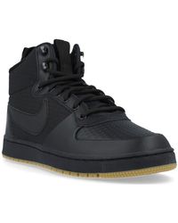 nike ebernon mid winter black