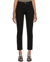 Levi's Jean noir 501 Skinny