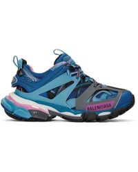 Balenciaga Trainers Track - Bleu