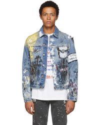 Denim Lyst Faith Vandalized Connexion En Veste SRXq4IZ