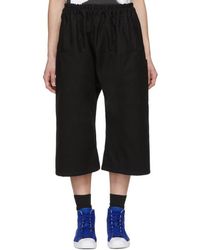 black short trousers