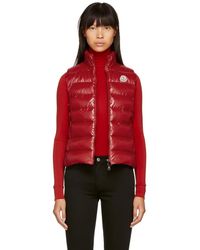 Moncler Red Ghany Down Vest