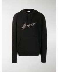 saint laurent stars hoodie