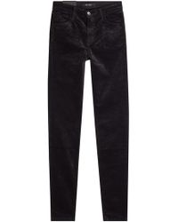 j brand velvet pants