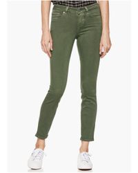 PAIGE Verdugo Ankle Ultra Skinny Jeans - Green