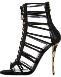 balmain gladiator sandals