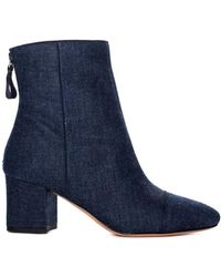 r13 denim cowboy boots
